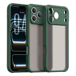 Custodia per telefono in TPU ibrida per PC satinato Fan Dun Series, For iPhone 18, For iPhone 18 Pro, For iPhone 18 Pro Max, For iPhone 17e / 16e, For iPhone 17 Pro Max, For iPhone 17 Pro