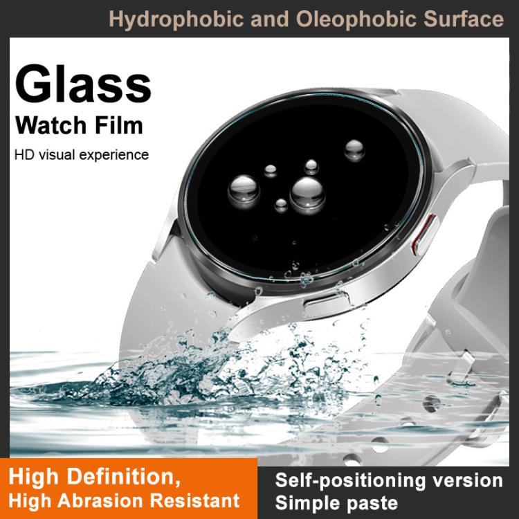 Pellicola per orologi in vetro temperato imak, versione autoposizionante, For OPPO Watch X3 Mini High Gloss Gold, For OPPO Watch X3, For OPPO Watch X2