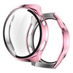 Proteggi schermo in vetro temperato 2 in 1 + Custodia per PC completamente placcata, For Huawei Watch GT2e