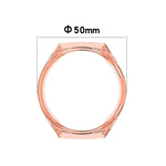 Proteggi schermo in vetro temperato 2 in 1 + Custodia per PC completamente placcata, For Huawei Watch GT2e