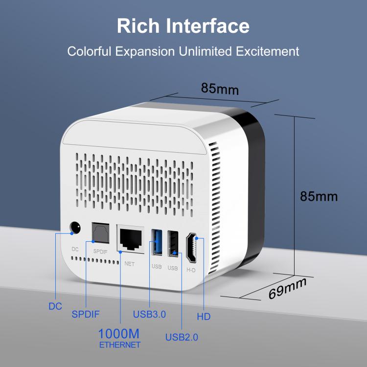 H96Max 8K UHD Android 14 Smart TV Box Allwinner H728