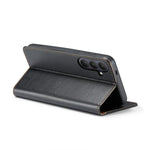 Custodia per telefono Fierre Shann PU in vera pelle, For Samsung Galaxy S26+ 5G, For Samsung Galaxy S26 Ultra 5G, For Samsung Galaxy S26 5G, For Samsung Galaxy S25 Edge 5G, For Samsung Galaxy S25 5G, For Samsung Galaxy S25+ 5G