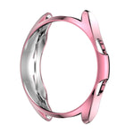 Custodia protettiva in TPU a metà confezione cava galvanica, For Samsung Galaxy Watch 3 41mm, For Samsung Galaxy Watch 3 45mm