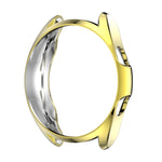 Custodia protettiva in TPU a metà confezione cava galvanica, For Samsung Galaxy Watch 3 41mm, For Samsung Galaxy Watch 3 45mm