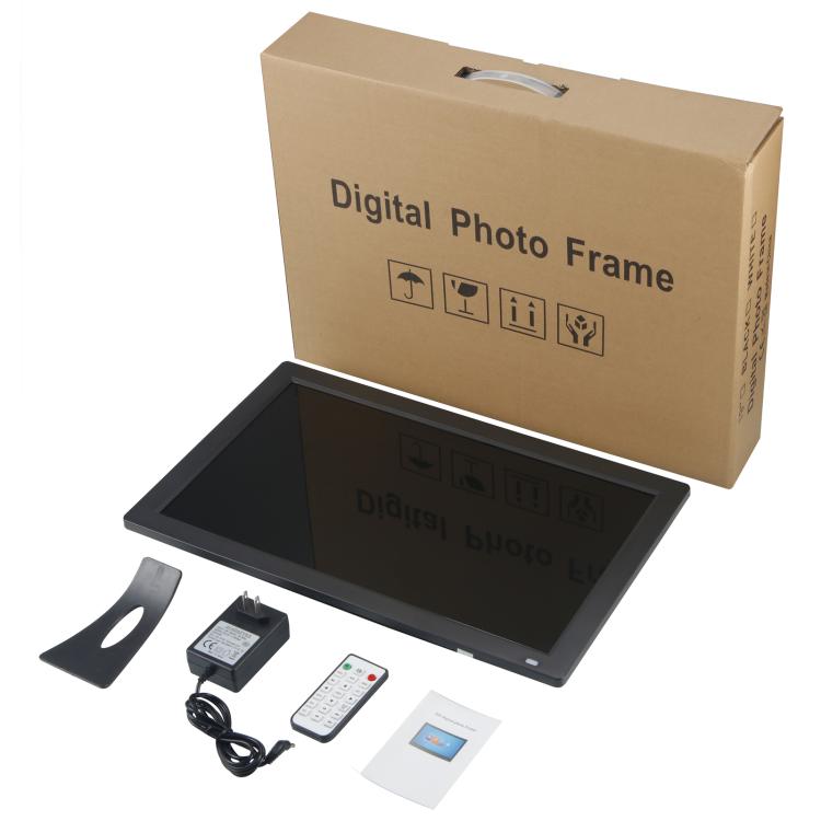 XCLT1850 Cornice digitale con display LED da 18,5 pollici, US Plug, EU Plug, UK Plug, AU Plug