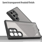 Custodia per telefono in TPU ibrida per PC satinato Fan Dun Series, For Samsung Galaxy S24 Ultra 5G, For Samsung Galaxy S24+ 5G, For Samsung Galaxy S24 5G