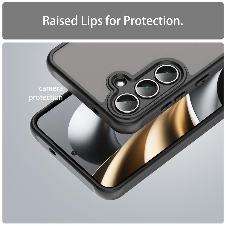 Custodia per telefono in TPU ibrida per PC satinato Fan Dun Series, For Samsung Galaxy S25 FE 5G, For Samsung Galaxy S25 Edge 5G, For Samsung Galaxy S25 5G, For Samsung Galaxy S25+ 5G, For Samsung Galaxy S25 Ultra 5G, For Samsung Galaxy S24 FE 5G