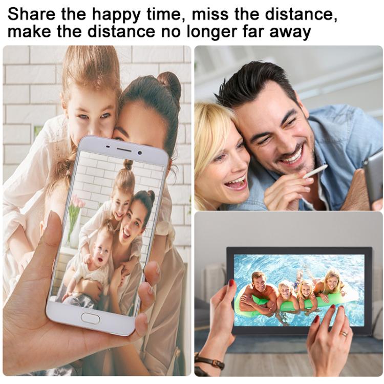 XCLT2150 Schermo IPS da 21,5 pollici WiFi Digital Cloud Photo Frame Macchina pubblicitaria LED montata a parete, US Plug, UK Plug, EU Plug, AU Plug