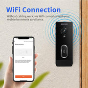 ESCAM V5 TUYA 1080P Campanello wireless intelligente bidirezionale con visione notturna, V5