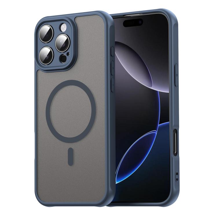 Custodia per telefono Magsafe in TPU ibrida per PC e Fan Dun Series, con finitura satinata, For iPhone 17, For iPhone  Air, For iPhone 16 Pro Max, For iPhone 16 Pro, For iPhone 16 Plus, For iPhone 16