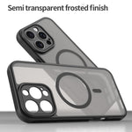 Custodia per telefono Magsafe in TPU ibrida per PC e Fan Dun Series, con finitura satinata, For iPhone 15 Pro Max, For iPhone 15 Pro, For iPhone 15 Plus, For iPhone 15, For iPhone 14 Plus, For iPhone 14