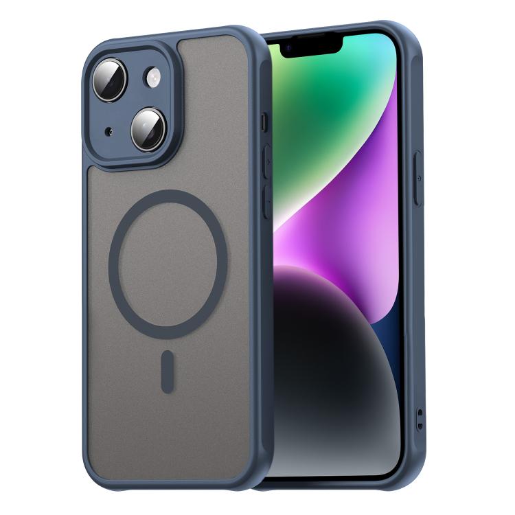 Custodia per telefono Magsafe in TPU ibrida per PC e Fan Dun Series, con finitura satinata, For iPhone 15 Pro Max, For iPhone 15 Pro, For iPhone 15 Plus, For iPhone 15, For iPhone 14 Plus, For iPhone 14