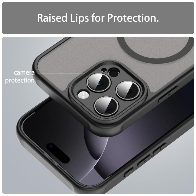 Custodia per telefono Magsafe in TPU ibrida per PC e Fan Dun Series, con finitura satinata, For iPhone 14 Pro, For iPhone 14 Pro Max, For iPhone 13 Pro Max, For iPhone 13 Pro, For iPhone 13