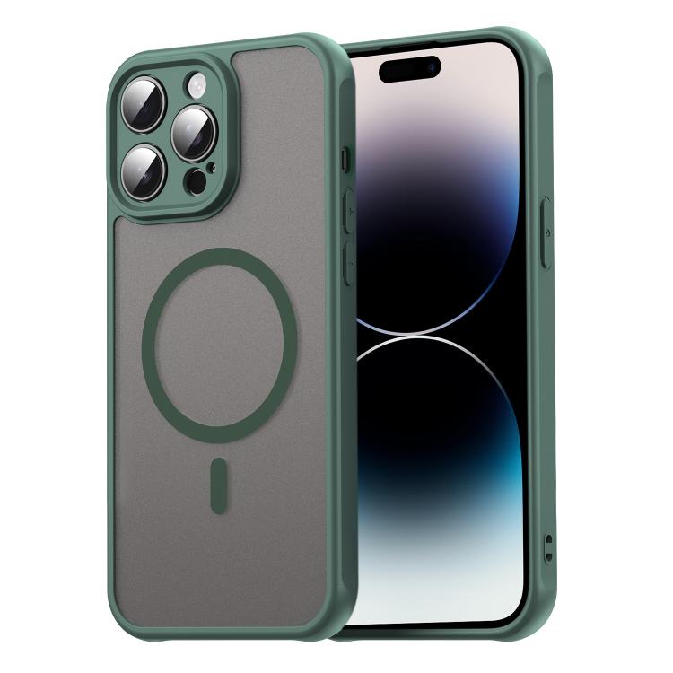 Custodia per telefono Magsafe in TPU ibrida per PC e Fan Dun Series, con finitura satinata, For iPhone 14 Pro, For iPhone 14 Pro Max, For iPhone 13 Pro Max, For iPhone 13 Pro, For iPhone 13