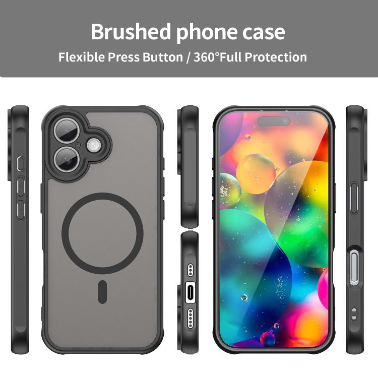 Custodia per telefono Magsafe in TPU ibrida per PC e Fan Dun Series, con finitura satinata, For iPhone 18, For iPhone 18 Pro, For iPhone 18 Pro Max, For iPhone 17e / 16e, For iPhone 17 Pro Max, For iPhone 17 Pro