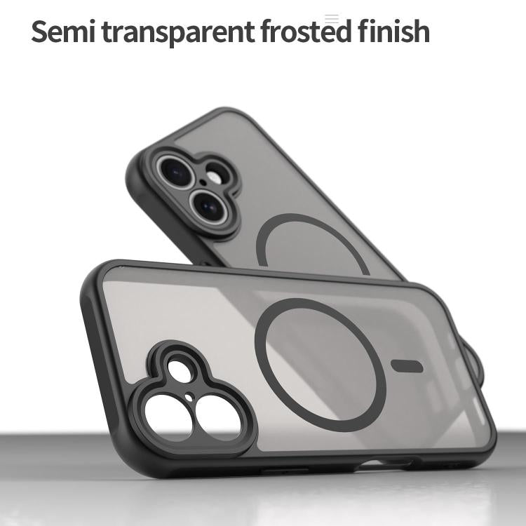 Custodia per telefono Magsafe in TPU ibrida per PC e Fan Dun Series, con finitura satinata, For iPhone 18, For iPhone 18 Pro, For iPhone 18 Pro Max, For iPhone 17e / 16e, For iPhone 17 Pro Max, For iPhone 17 Pro