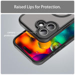 Custodia per telefono Magsafe in TPU ibrida per PC e Fan Dun Series, con finitura satinata, For iPhone 18, For iPhone 18 Pro, For iPhone 18 Pro Max, For iPhone 17e / 16e, For iPhone 17 Pro Max, For iPhone 17 Pro