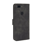 Tinta unita Skin Feel Fibbia magnetica Flip orizzontale Custodia in pelle PU con struttura in vitello con supporto e slot per schede e portafoglio, For OnePlus 5T, For BlackBerry KEY2, For OnePlus 6, For OnePlus 6T