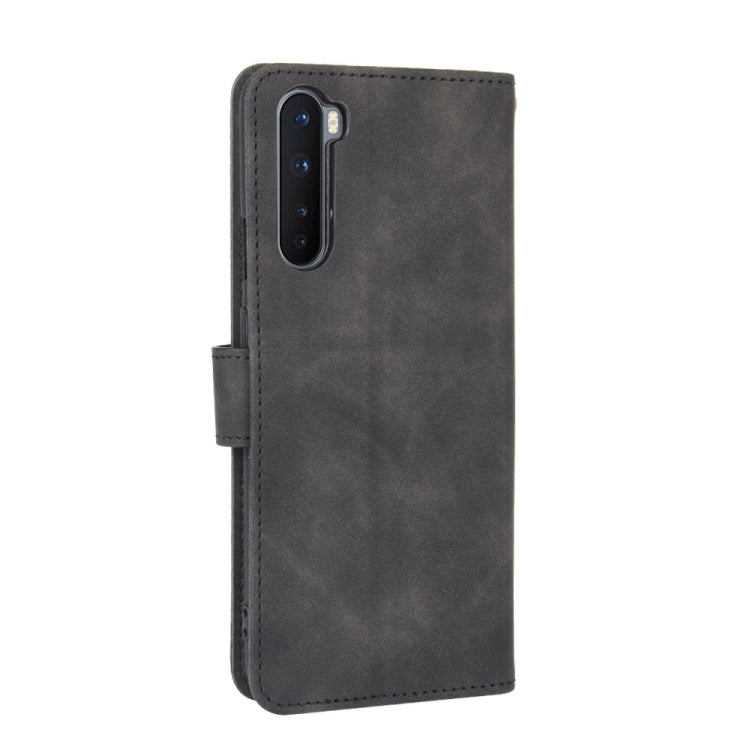 Tinta unita Skin Feel Fibbia magnetica Flip orizzontale Custodia in pelle PU con struttura in vitello con supporto e slot per schede e portafoglio, For OnePlus Nord, For OnePlus 8, For OnePlus 5, For OnePlus 8 Pro