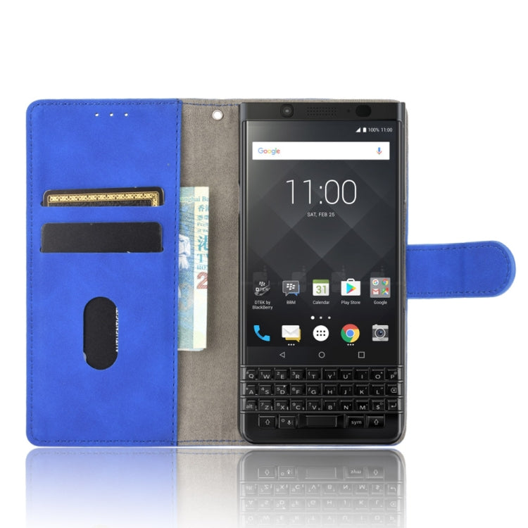 Tinta unita Skin Feel Fibbia magnetica Flip orizzontale Custodia in pelle PU con struttura in vitello con supporto e slot per schede e portafoglio, For BlackBerry Keyone, For BlackBerry Priv, For OnePlus 7, For OnePlus 7 Pro