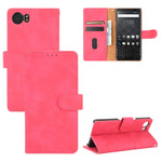 Tinta unita Skin Feel Fibbia magnetica Flip orizzontale Custodia in pelle PU con struttura in vitello con supporto e slot per schede e portafoglio, For BlackBerry Keyone, For BlackBerry Priv, For OnePlus 7, For OnePlus 7 Pro