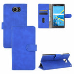 Tinta unita Skin Feel Fibbia magnetica Flip orizzontale Custodia in pelle PU con struttura in vitello con supporto e slot per schede e portafoglio, For BlackBerry Keyone, For BlackBerry Priv, For OnePlus 7, For OnePlus 7 Pro