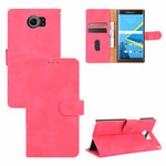 Tinta unita Skin Feel Fibbia magnetica Flip orizzontale Custodia in pelle PU con struttura in vitello con supporto e slot per schede e portafoglio, For BlackBerry Keyone, For BlackBerry Priv, For OnePlus 7, For OnePlus 7 Pro