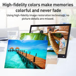 Cornice digitale LED HD 17,3" con WiFi e telecomando