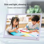 Cornice digitale LED HD 17,3" con WiFi e telecomando