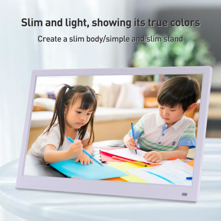 Cornice digitale LED HD 17,3" con WiFi e telecomando