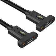 Cavo di estensione per pannello fisso con vite da orecchio femmina tipo C USB4 a orecchio femmina tipo C, 0.3m, 0.6m, 1m, 1.8m