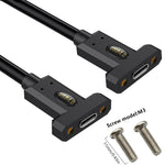 Cavo estensione USB4 tipo C femmina con vite 0,3-1,8m