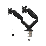 Supporto per monitor a doppio braccio da tavolo Lenovo Thinkplus ZJA1 Clip-on, ZJA1