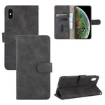 Custodia portafoglio in pelle PU con fibbia magnetica per iPhone