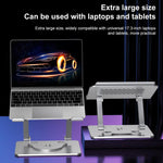 Supporto in metallo per dissipazione del calore per laptop Lenovo Thinkplus ZJA7 con rotazione a 360 gradi, ZJA7