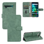 Tinta unita Skin Feel Fibbia magnetica Flip orizzontale Custodia in pelle PU con struttura in vitello con supporto e slot per schede e portafoglio, For TCL 10 Pro, For TCL 10L, For Vivo X30 Pro, For Fujitsu Arrows 5G (F-51A)