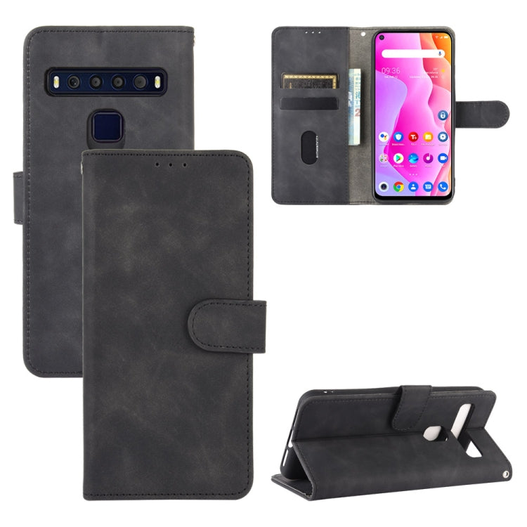 Tinta unita Skin Feel Fibbia magnetica Flip orizzontale Custodia in pelle PU con struttura in vitello con supporto e slot per schede e portafoglio, For TCL 10 Pro, For TCL 10L, For Vivo X30 Pro, For Fujitsu Arrows 5G (F-51A)