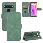 Tinta unita Skin Feel Fibbia magnetica Flip orizzontale Custodia in pelle PU con struttura in vitello con supporto e slot per schede e portafoglio, For TCL 10 Pro, For TCL 10L, For Vivo X30 Pro, For Fujitsu Arrows 5G (F-51A)