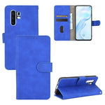Tinta unita Skin Feel Fibbia magnetica Flip orizzontale Custodia in pelle PU con struttura in vitello con supporto e slot per schede e portafoglio, For TCL 10 Pro, For TCL 10L, For Vivo X30 Pro, For Fujitsu Arrows 5G (F-51A)