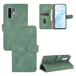 Tinta unita Skin Feel Fibbia magnetica Flip orizzontale Custodia in pelle PU con struttura in vitello con supporto e slot per schede e portafoglio, For TCL 10 Pro, For TCL 10L, For Vivo X30 Pro, For Fujitsu Arrows 5G (F-51A)