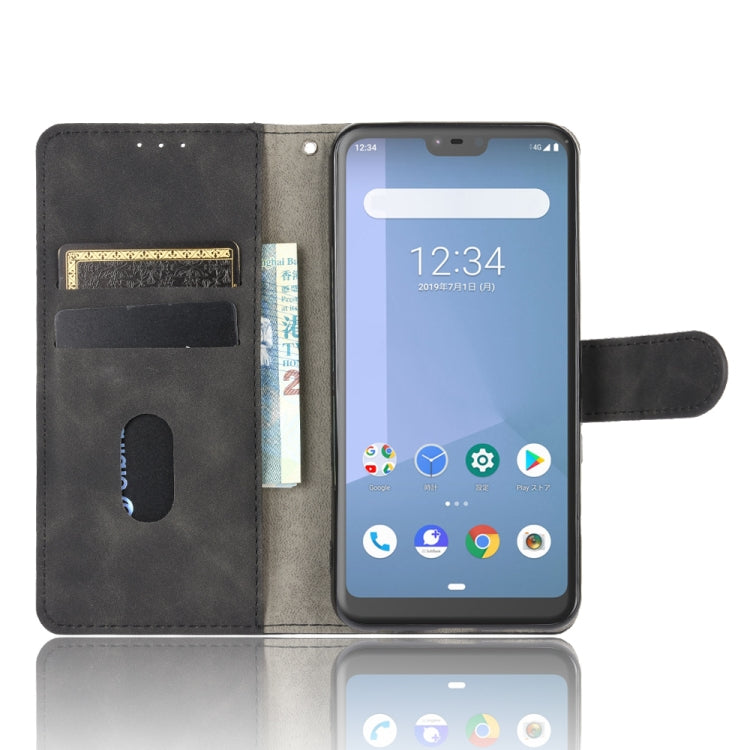 Tinta unita Skin Feel Fibbia magnetica Flip orizzontale Custodia in pelle PU con struttura in vitello con supporto e slot per schede e portafoglio, For Fujitsu Arrows RX (Arrows M05), For Fujitsu Arrows Be4 (F-41A), For ASUS ROG Phone 3 ZS661KS        ...