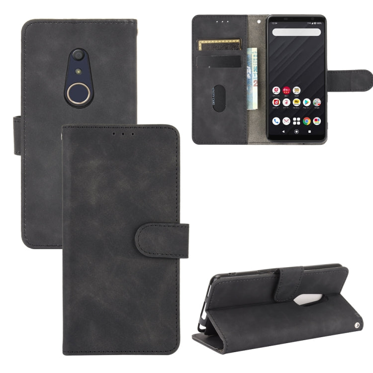 Tinta unita Skin Feel Fibbia magnetica Flip orizzontale Custodia in pelle PU con struttura in vitello con supporto e slot per schede e portafoglio, For Fujitsu Arrows RX (Arrows M05), For Fujitsu Arrows Be4 (F-41A), For ASUS ROG Phone 3 ZS661KS        ...