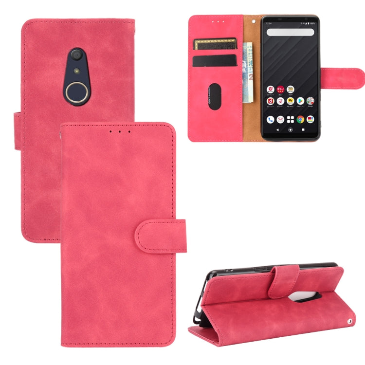 Tinta unita Skin Feel Fibbia magnetica Flip orizzontale Custodia in pelle PU con struttura in vitello con supporto e slot per schede e portafoglio, For Fujitsu Arrows RX (Arrows M05), For Fujitsu Arrows Be4 (F-41A), For ASUS ROG Phone 3 ZS661KS        ...