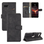 Tinta unita Skin Feel Fibbia magnetica Flip orizzontale Custodia in pelle PU con struttura in vitello con supporto e slot per schede e portafoglio, For Fujitsu Arrows RX (Arrows M05), For Fujitsu Arrows Be4 (F-41A), For ASUS ROG Phone 3 ZS661KS        ...