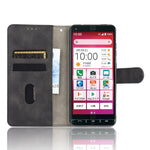 Tinta unita Skin Feel Fibbia magnetica Flip orizzontale Custodia in pelle PU con struttura in vitello con supporto e slot per schede e portafoglio, For Kyocera Basio 4 KYV47, For Kyocera DIGNO BX, For Kyocera Kantan Sumaho 2 (A001KC), For Rakuten mini