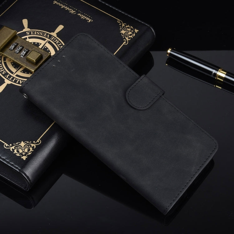 Tinta unita Skin Feel Fibbia magnetica Flip orizzontale Custodia in pelle PU con struttura in vitello con supporto e slot per schede e portafoglio, For Kyocera Basio 4 KYV47, For Kyocera DIGNO BX, For Kyocera Kantan Sumaho 2 (A001KC), For Rakuten mini