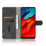 Tinta unita Skin Feel Fibbia magnetica Flip orizzontale Custodia in pelle PU con struttura in vitello con supporto e slot per schede e portafoglio, For Blackview A80 Pro, For Blackview A80, For Blackview BV5500 / BV5500 Pro / BV5500 Plus, For Oukitel C19