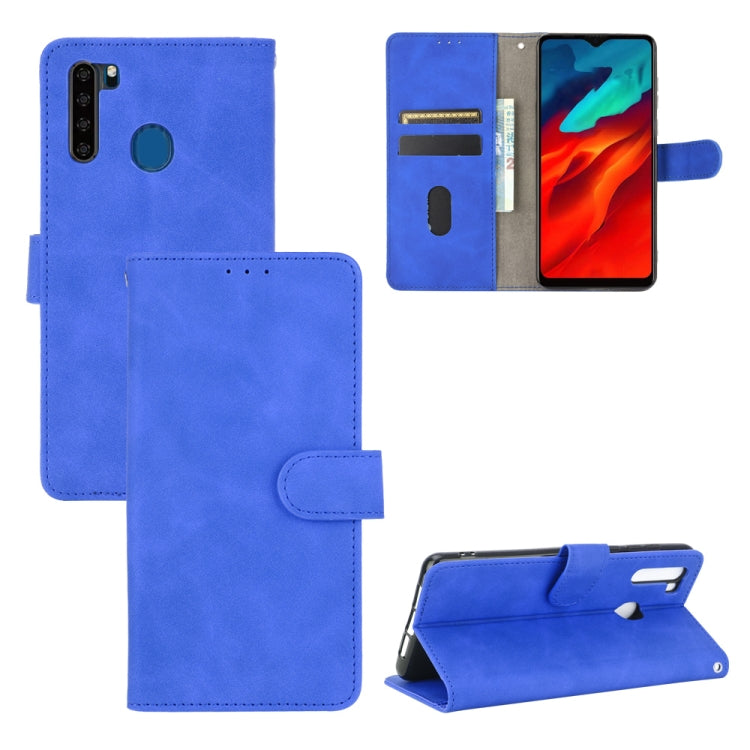 Tinta unita Skin Feel Fibbia magnetica Flip orizzontale Custodia in pelle PU con struttura in vitello con supporto e slot per schede e portafoglio, For Blackview A80 Pro, For Blackview A80, For Blackview BV5500 / BV5500 Pro / BV5500 Plus, For Oukitel C19