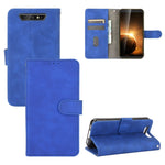 Tinta unita Skin Feel Fibbia magnetica Flip orizzontale Custodia in pelle PU con struttura in vitello con supporto e slot per schede e portafoglio, For Blackview A80 Pro, For Blackview A80, For Blackview BV5500 / BV5500 Pro / BV5500 Plus, For Oukitel C19