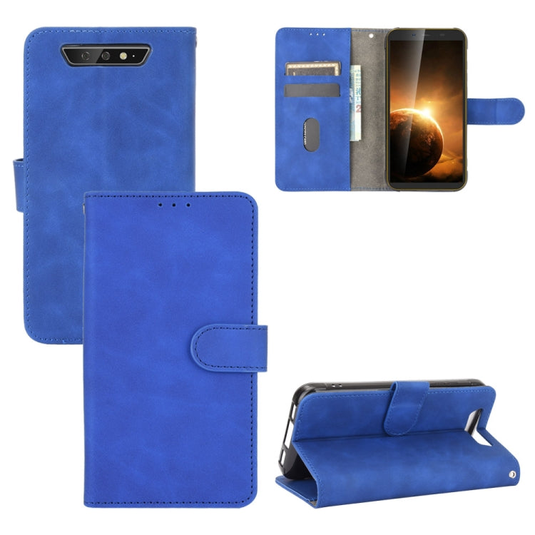Tinta unita Skin Feel Fibbia magnetica Flip orizzontale Custodia in pelle PU con struttura in vitello con supporto e slot per schede e portafoglio, For Blackview A80 Pro, For Blackview A80, For Blackview BV5500 / BV5500 Pro / BV5500 Plus, For Oukitel C19